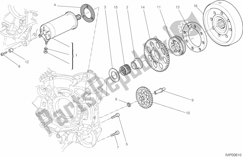 Wszystkie części do Startuj? Cy Silnik Ducati Multistrada 1200 S GT USA 2013